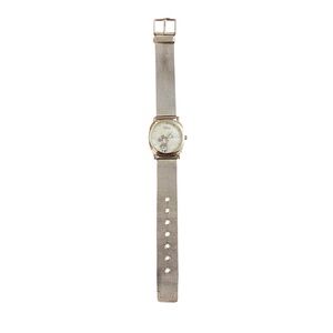 Disney Silver Watch with Gold Accents